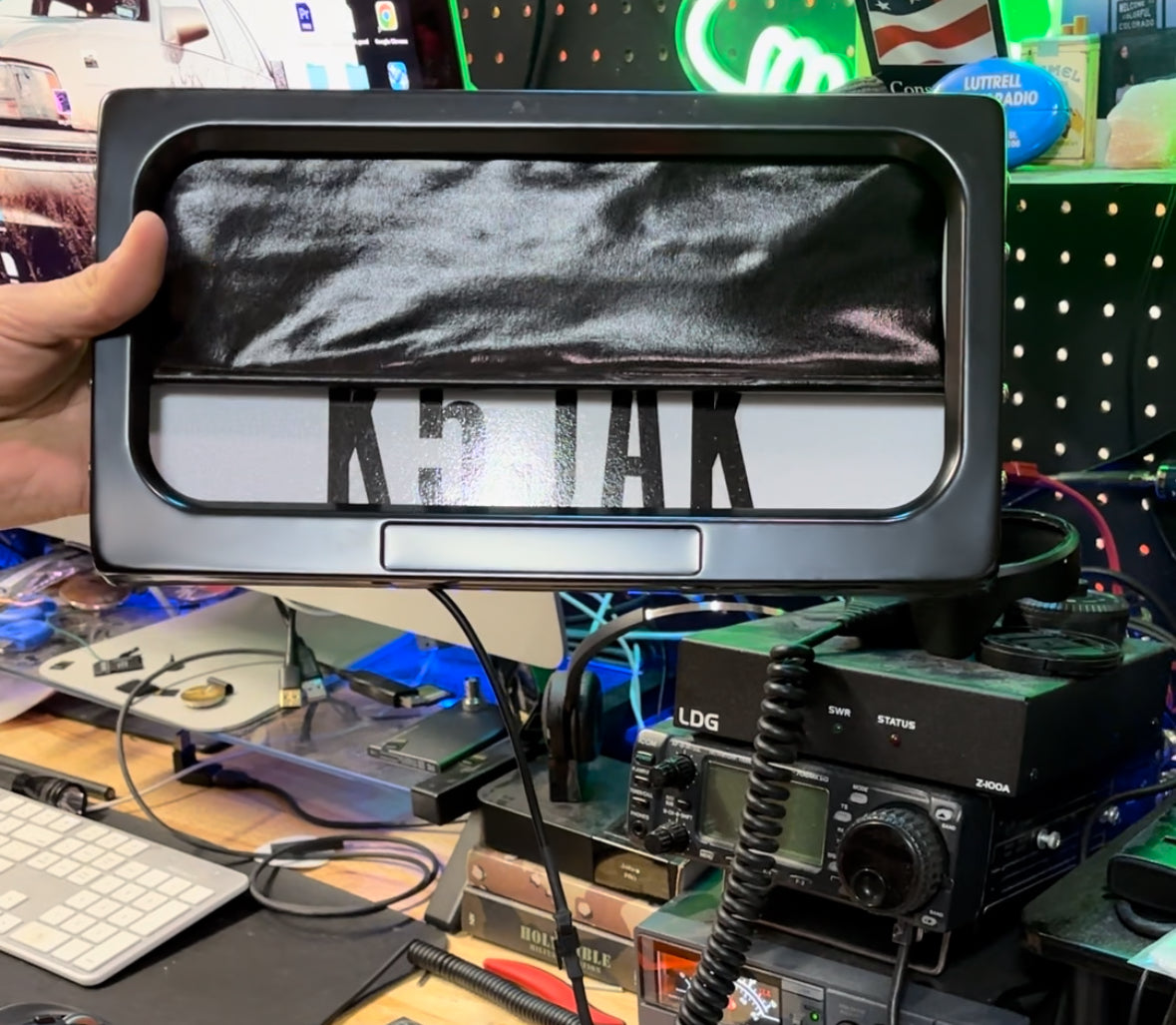 Covert License Plate GRIDBASE